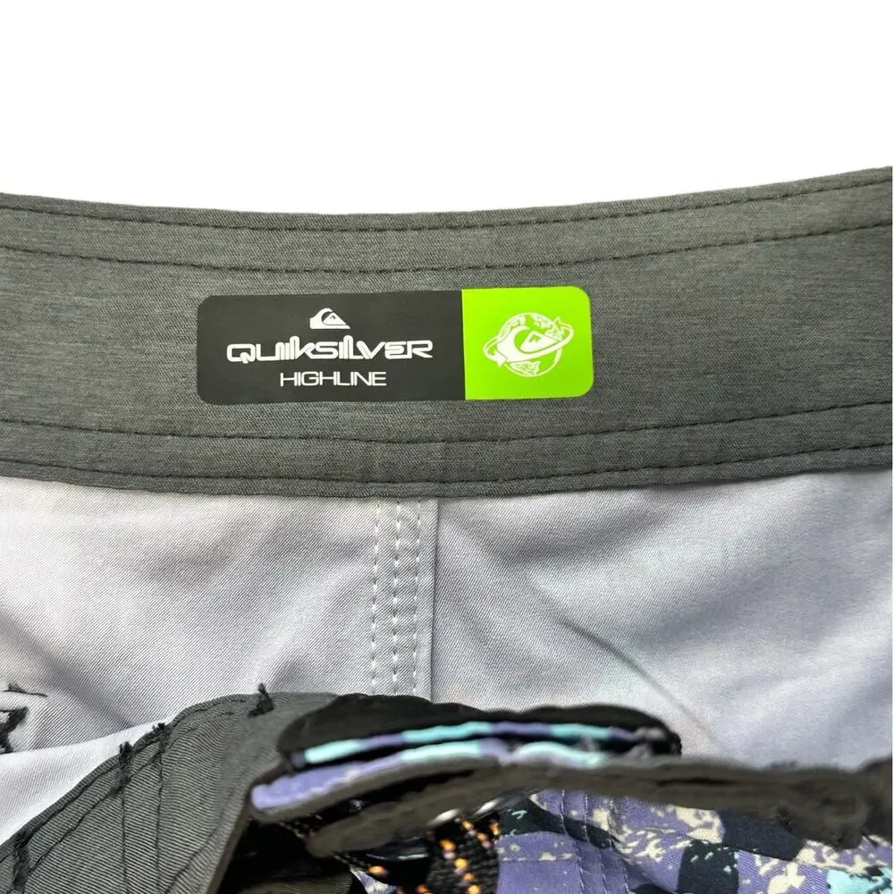 QUIKSILVER Highline Boys Board Shorts 28/14 NWOT
